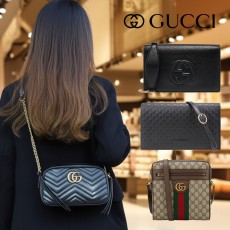 [백화점AS, 국내배송] 구찌 크로스백 인터로킹 오피디아 수프림 홀스빗 마몬트  마틀라쎄 체인 미니백