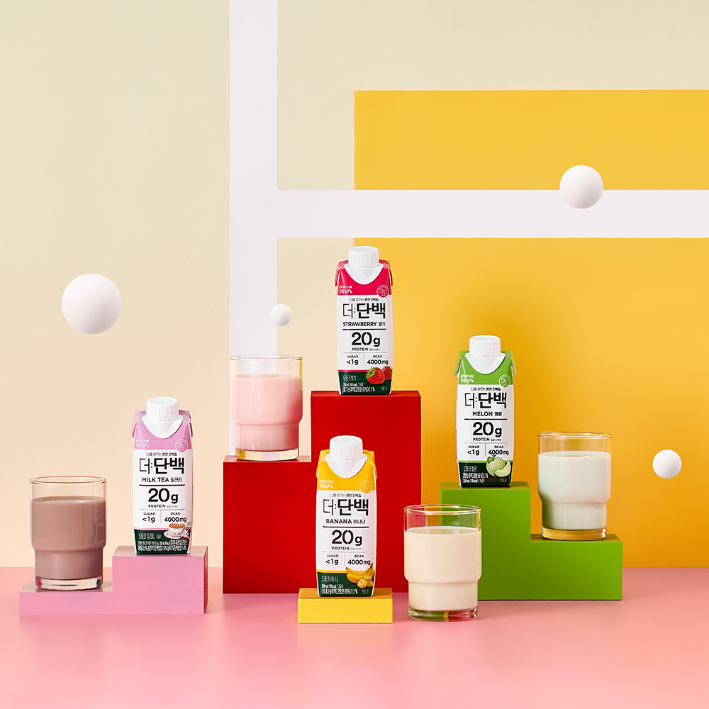 빙그레 더단백 250ml 6종 혼합 18개 단백질 음료