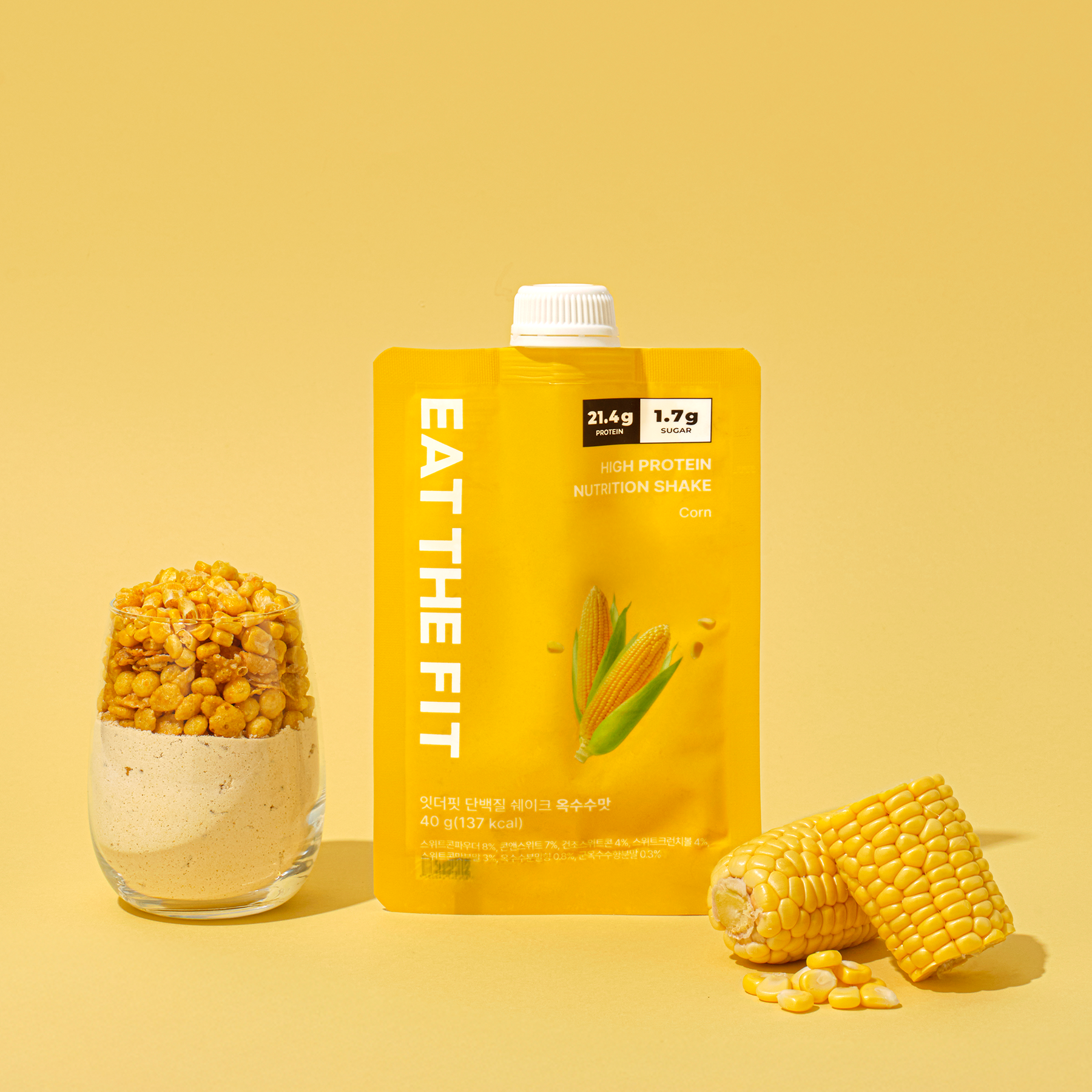 잇더핏 식사대용 단백질 쉐이크 한끼 파우치 3주플랜 21팩