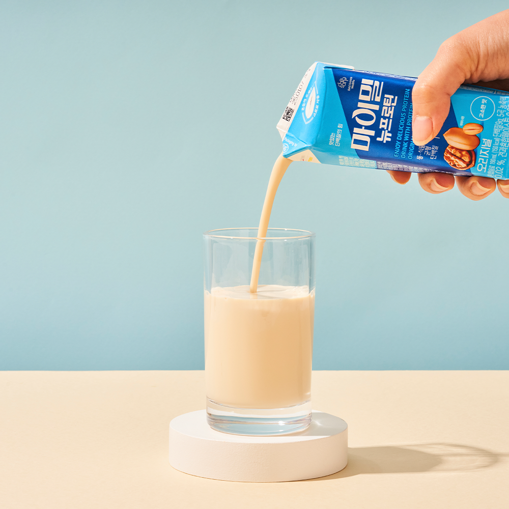 대상웰라이프 마이밀 뉴프로틴 오리지널 190 mL 30팩 단백질 음료