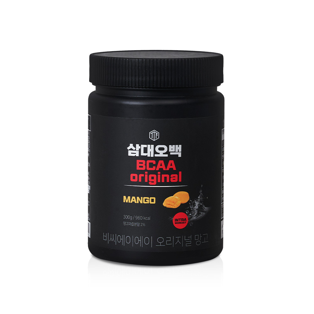 삼대오백 BCAA 아미노산 헬스부스터 운동전부스터 망고 300g