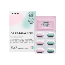 라이킷 더블 컨트롤 엑스 다이어트 바나바잎 혈당관리 혈당스파이크 영양제 1box