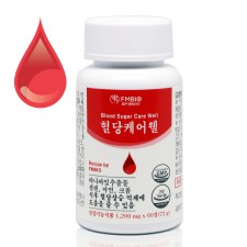 혈당케어웰 바나바잎 추출물 코로솔산 크롬 혈당케어 혈당관리 영양제 1200mg 약2개월