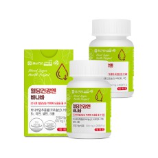 종근당 혈당건강엔 바나바 90정 2박스(6개월분) 바나바리프 식후혈당상승 억제