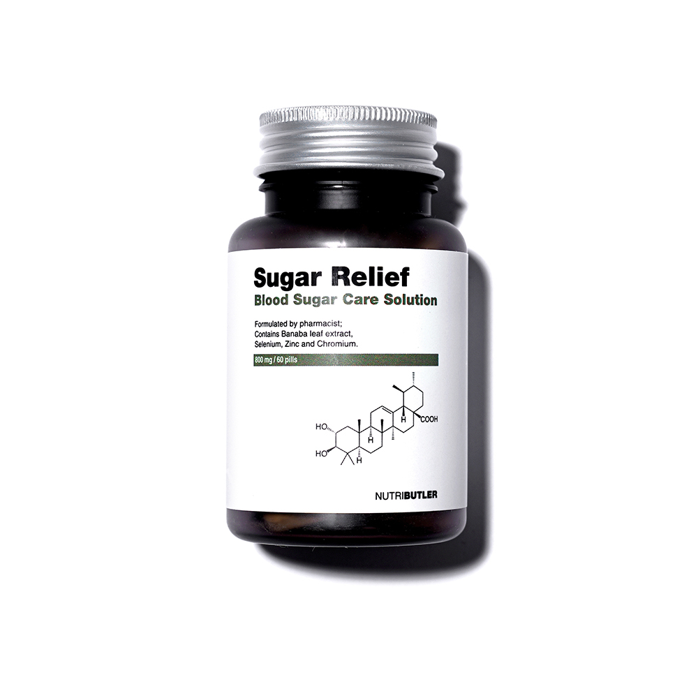 슈가릴리프 바나바잎 추출물 혈당관리 코로솔산 크롬 바나바 혈당 케어 영양제 솔루션