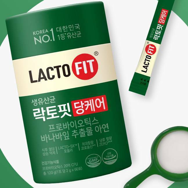 혈당케어 락토핏 당케어 PBS 혈당 유산균 3통 6개월