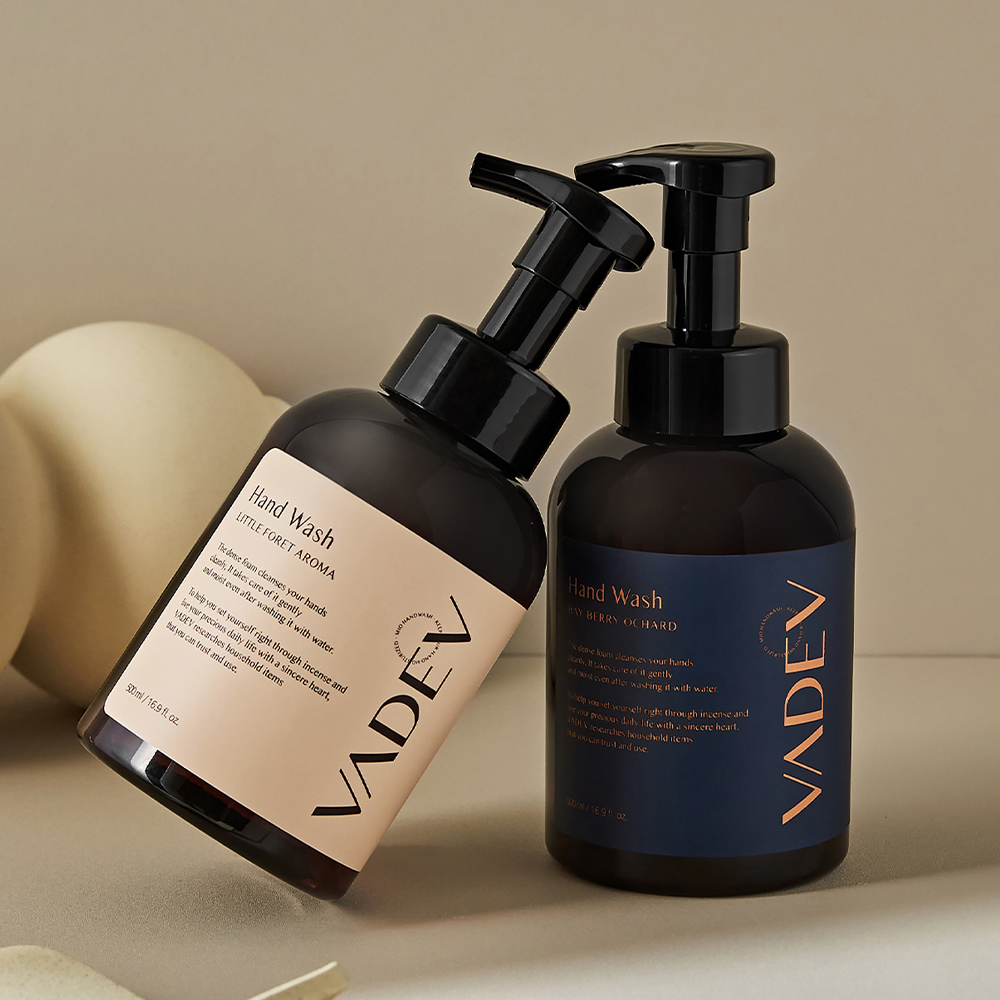 1+1 바디브 핸드워시 대용량 500mL 손세정제 위생 거품비누 핸드솝 펌프형