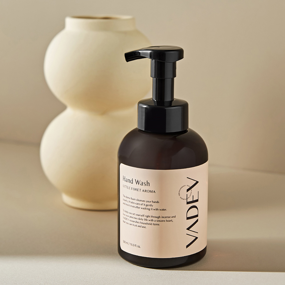 1+1 바디브 핸드워시 대용량 500mL 손세정제 위생 거품비누 핸드솝 펌프형