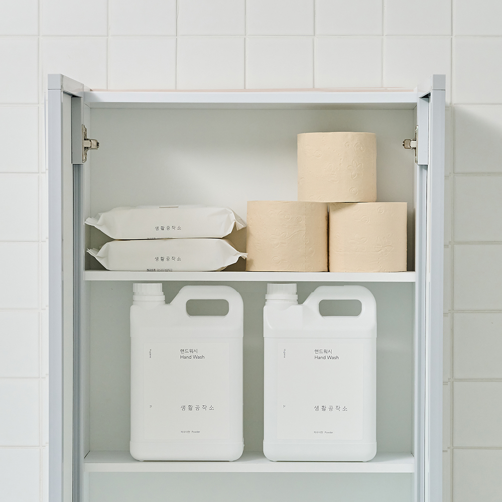 생활공작소 대용량 핸드워시 손세정제 리필 2L