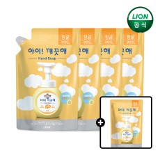 아이깨끗해 핸드워시 순향 450ml 리필 x 4개+100ml 리필/ 손세정제