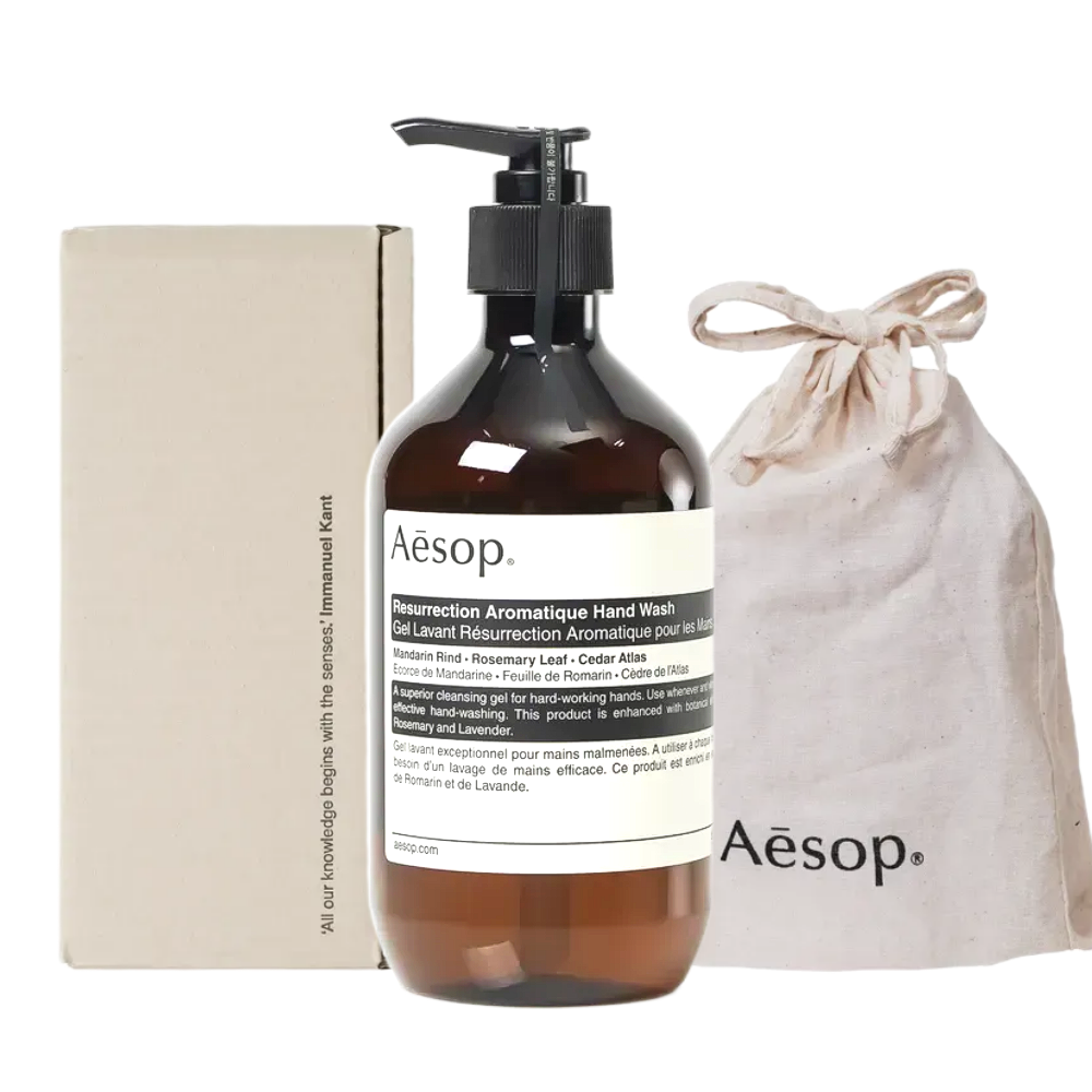 [선물포장/백화점상품] 이솝 레저렉션 아로마틱 핸드워시 500ml