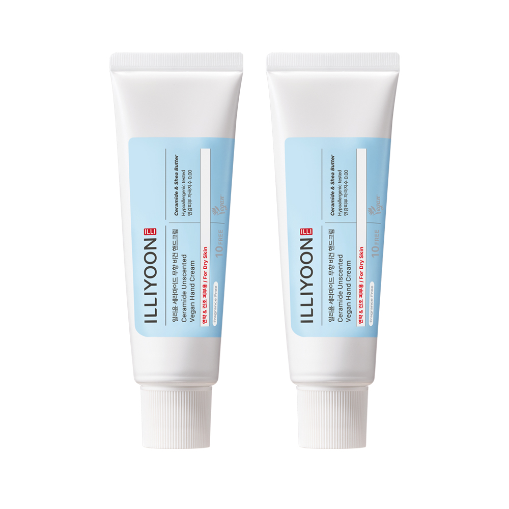 일리윤 세라마이드 무향 핸드크림 50ml 1입+1입