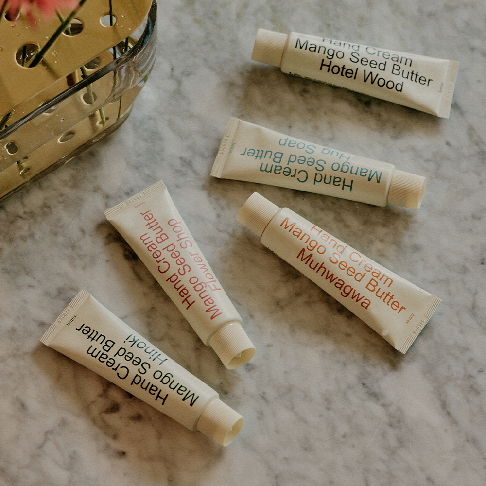 헤트라스 퍼퓸 실키 촉감 핸드크림 50ml 5개입 선물세트