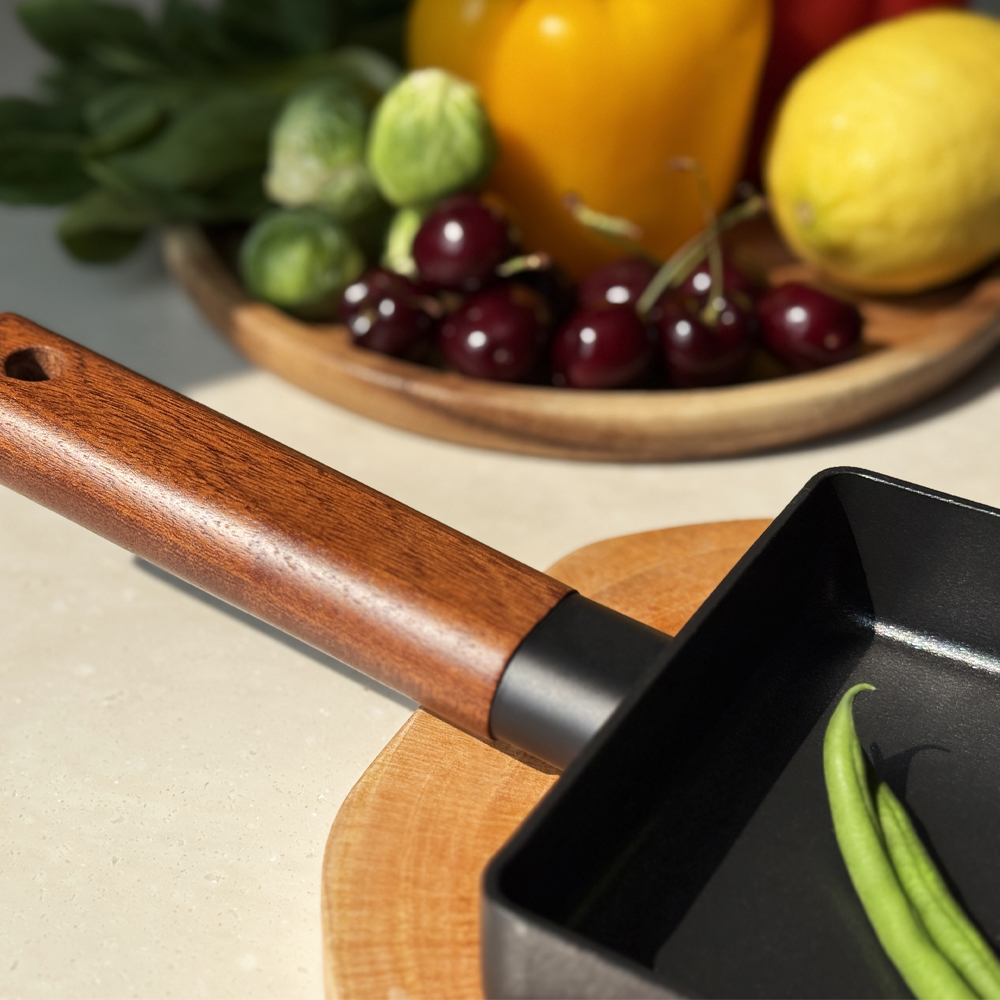 델라고 사각전골 어묵 샤브샤브 냄비 전골팬 오일마스터 22x39cm