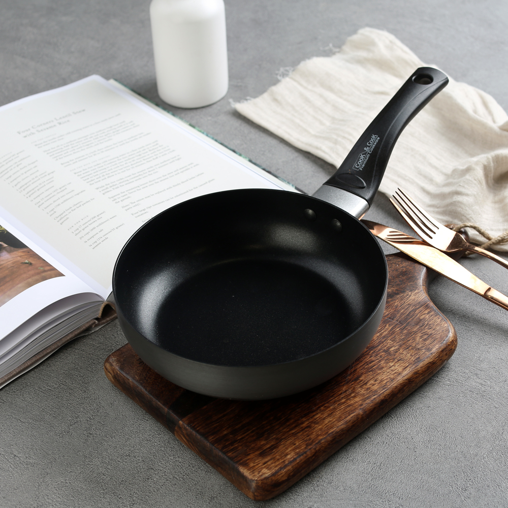쿡앤쿡 하드앤롱 아노다이징 후라이팬 20~30cm / 궁중팬 26~28cm