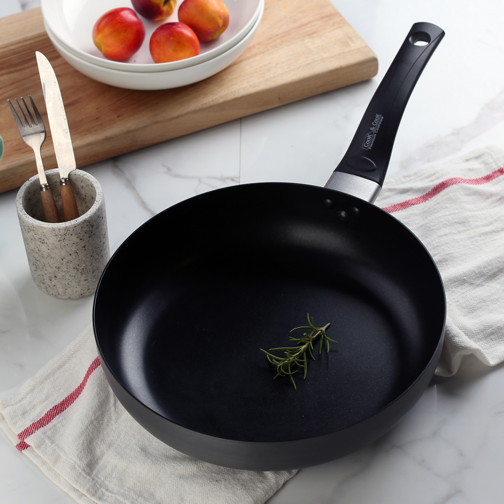 쿡앤쿡 하드앤롱 아노다이징 후라이팬 20~30cm / 궁중팬 26~28cm